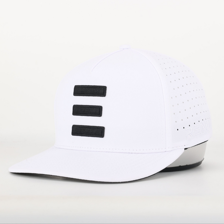 Finish Line Series Hat - White - AutoRenu