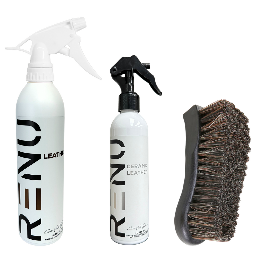 Leather Clean + Protect Kit