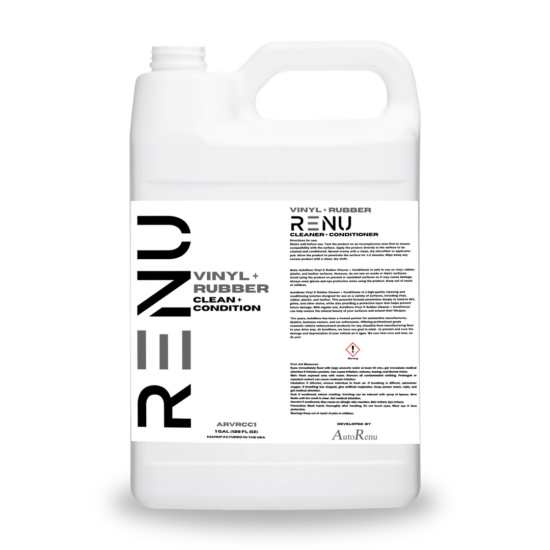 Vinyl + Rubber Cleaner & Conditioner - AutoRenu
