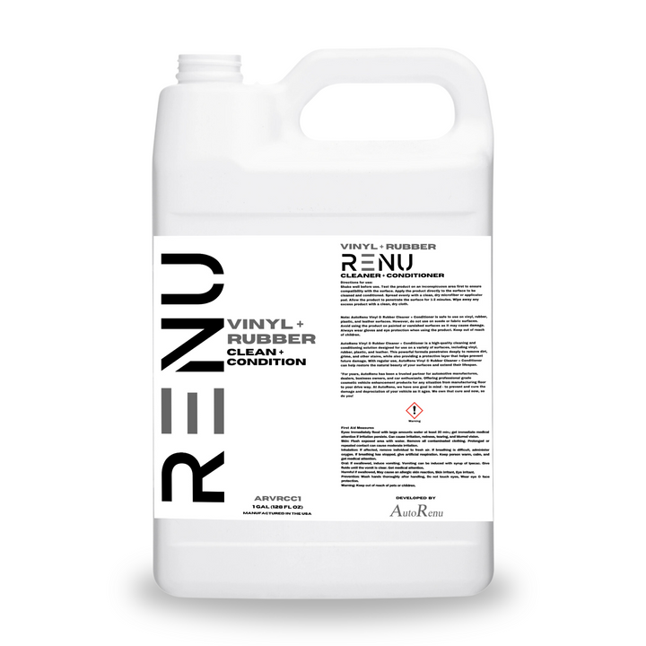 Vinyl + Rubber Cleaner & Conditioner - AutoRenu