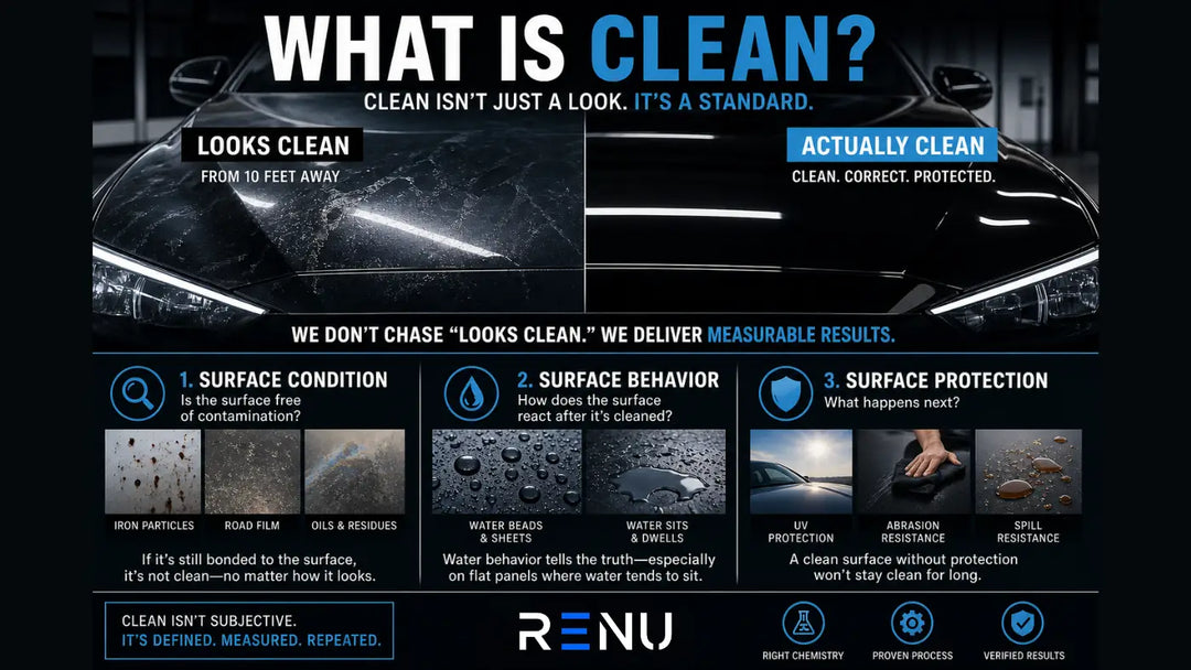 What Is “Clean”? Why Most Car Care Is Subjective (And How We Fix That)