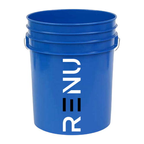 5 Gallon Bucket WITH logo-Blue