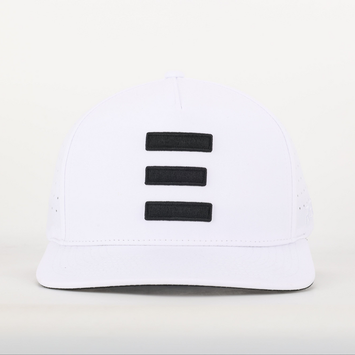 Finish Line Series Hat - White