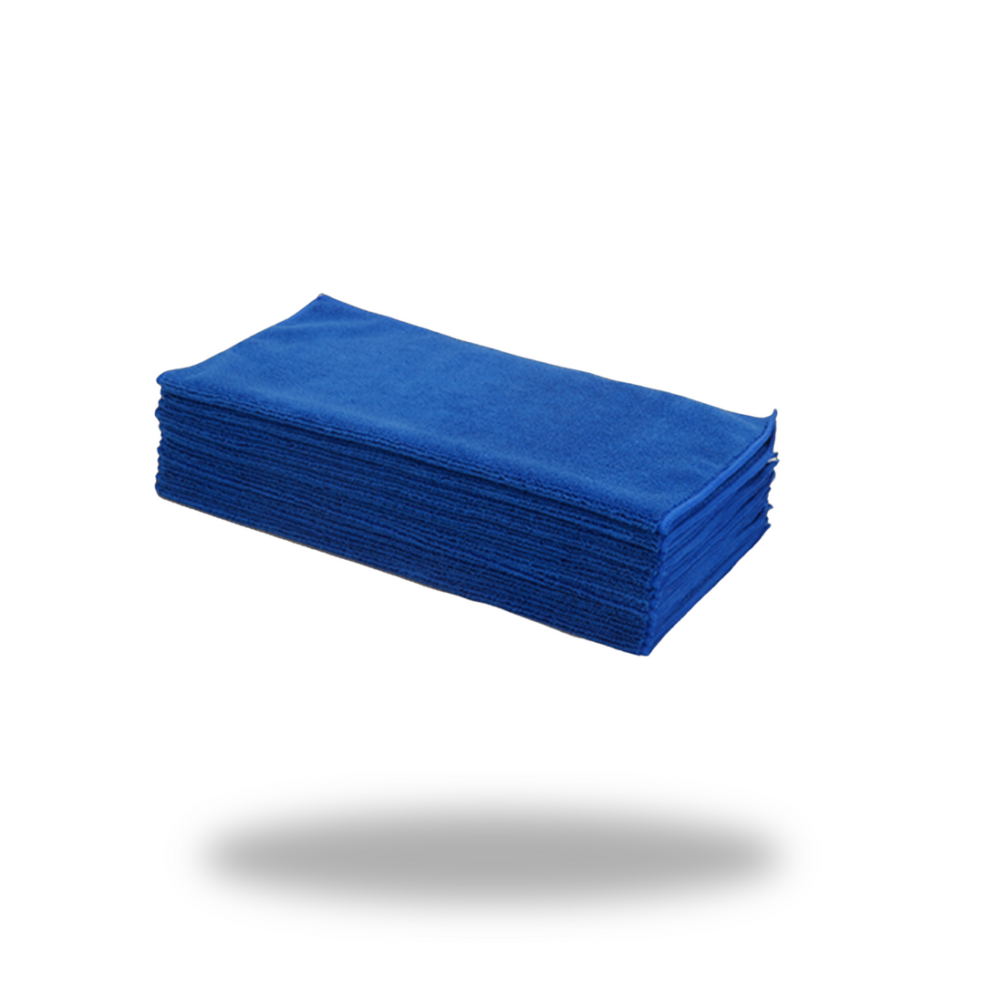 BLUE/GREY Microfiber Cloth, For Cleaning, GSM: 380