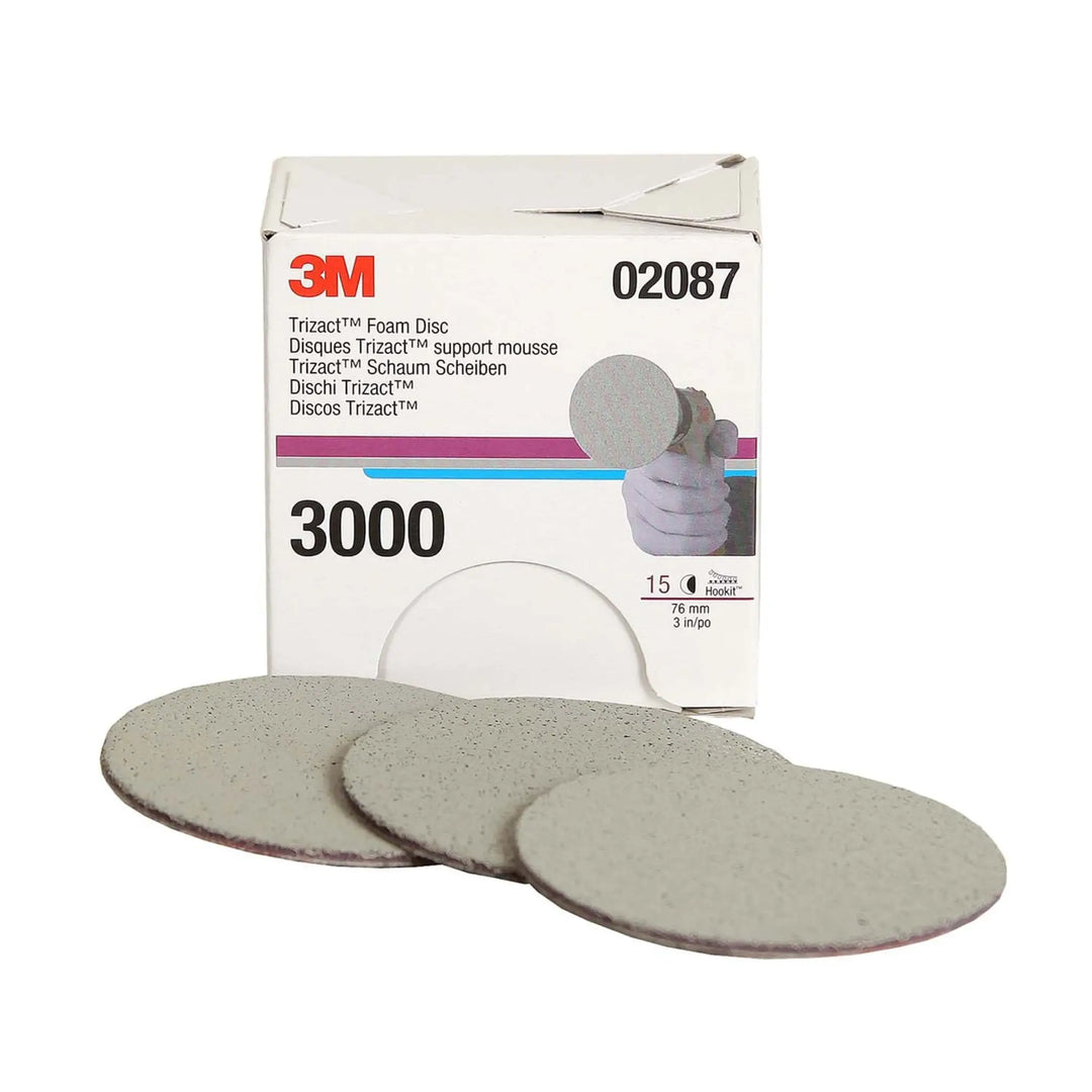 3M Trizact Hookit Foam Sanding Disc - AutoRenu 