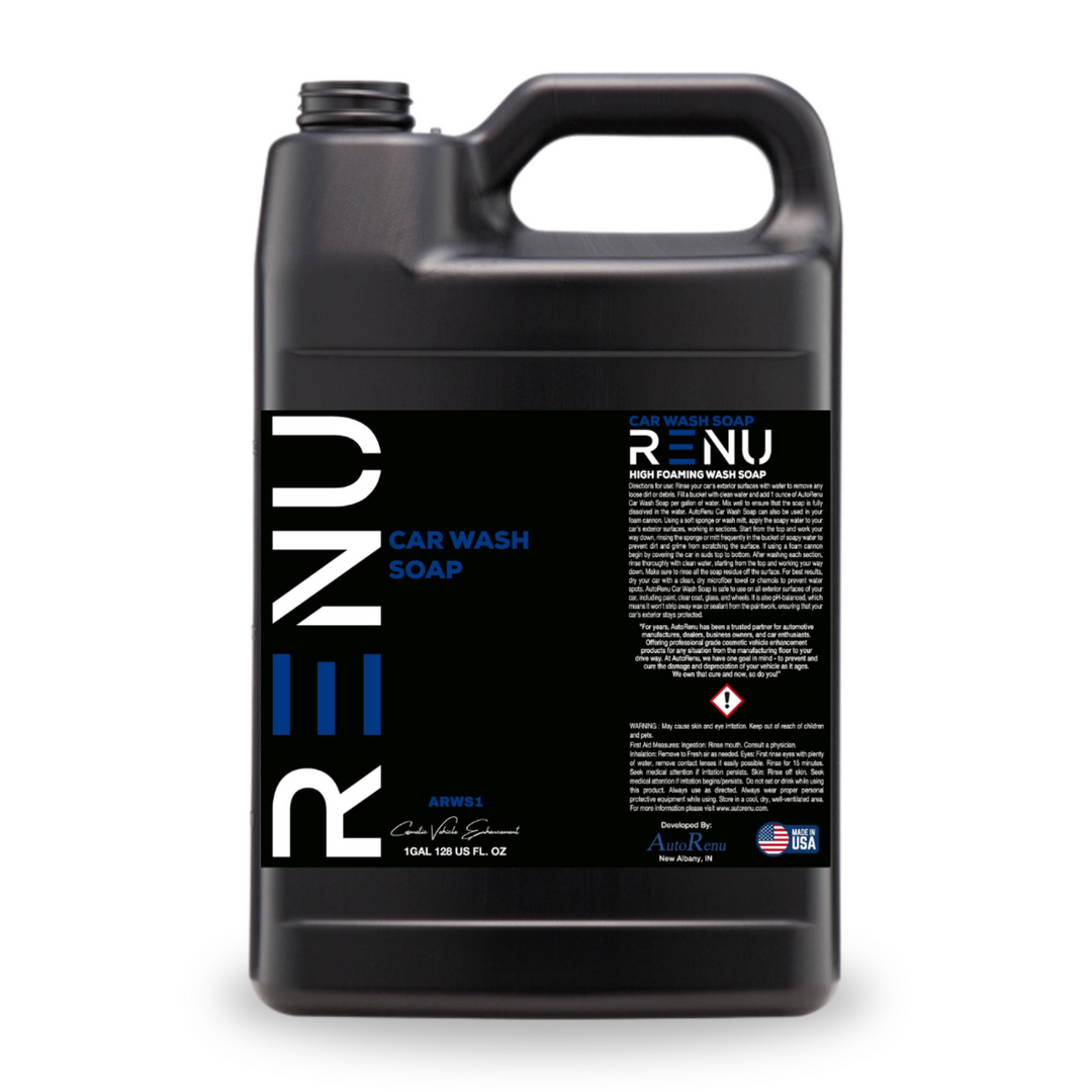 High Foaming Car Wash Soap - AutoRenu 