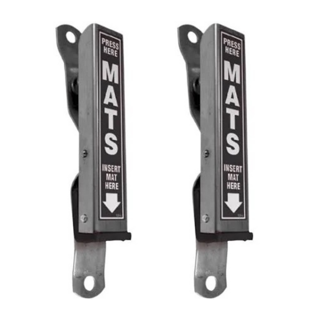 Aluminum Floor Mat Cleaning Clips (2 pack)