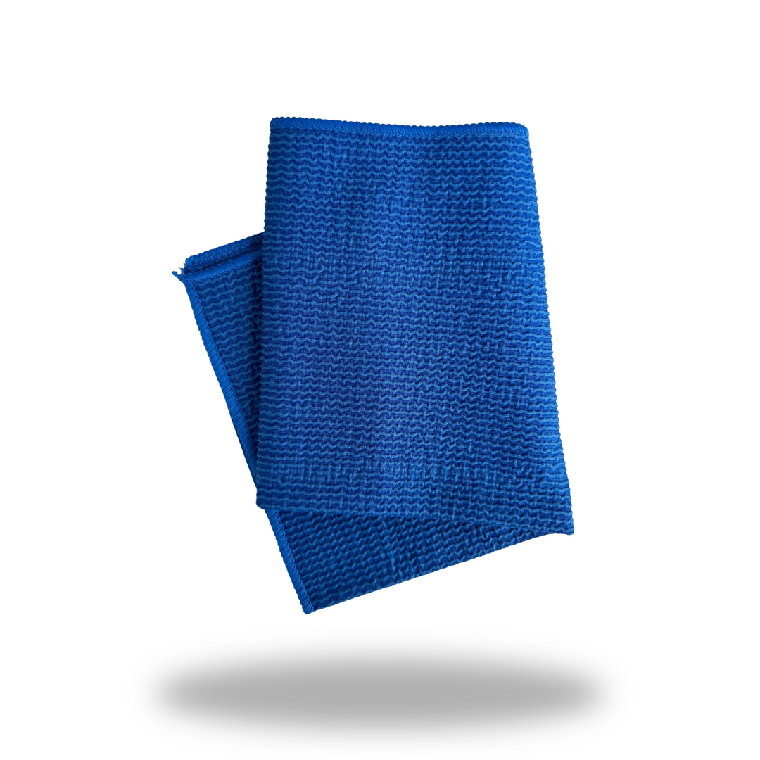 Crinkle Knitted Glass Cleaning Towel - AutoRenu 