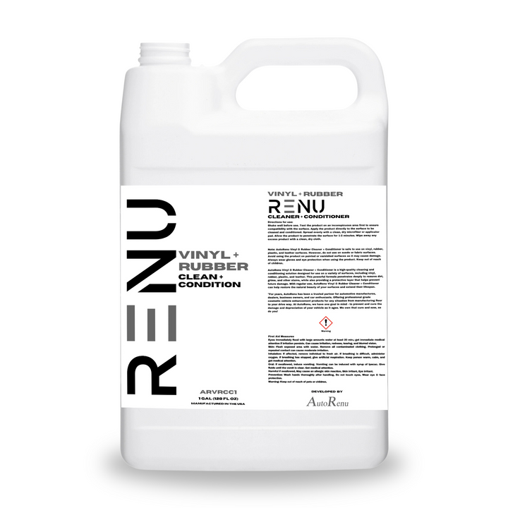 Vinyl + Rubber Cleaner & Conditioner - AutoRenu 