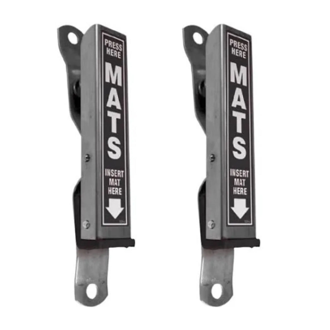 Aluminum Floor Mat Cleaning Clips (2 pack) - AutoRenu 