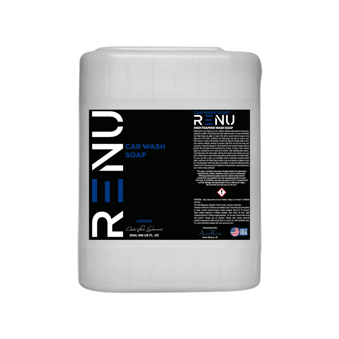 High Foaming Car Wash Soap - AutoRenu 