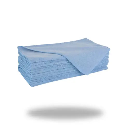 Blue Microfiber Towels. 70/30 Blend - AutoRenu 