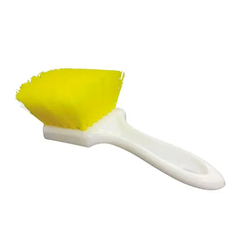 Tire &amp; Floor Matt Scrub Brush-Short Handle - AutoRenu 