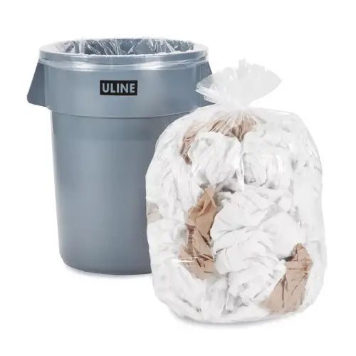 Trash Liner 6-7 gallons Clear 250 Count
