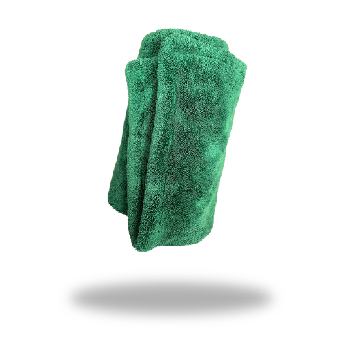 Big Green Twisted Loop Drying Towel 36x24 - AutoRenu 