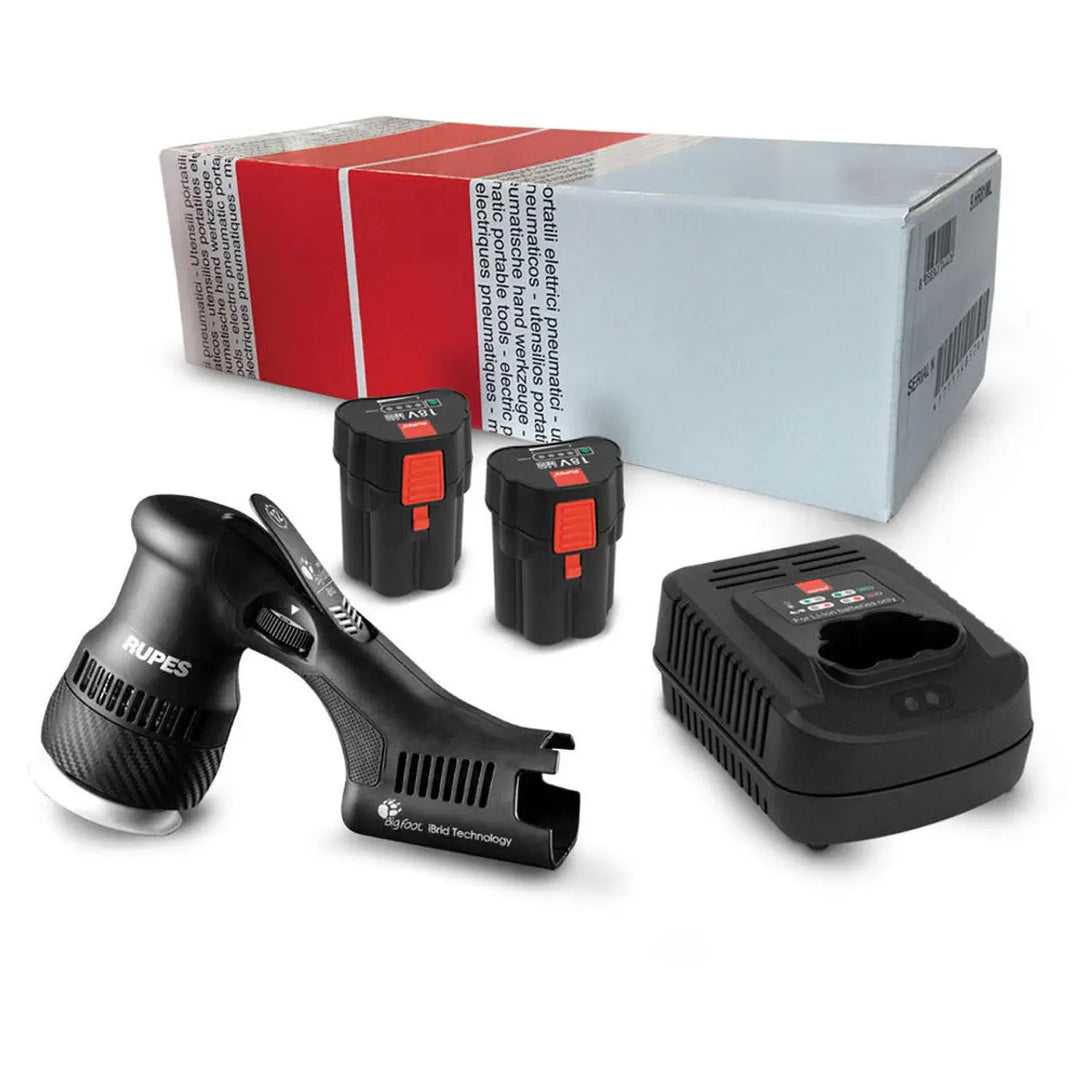 RUPES Bigfoot HLR75 iBRID MINI Polisher - AutoRenu 