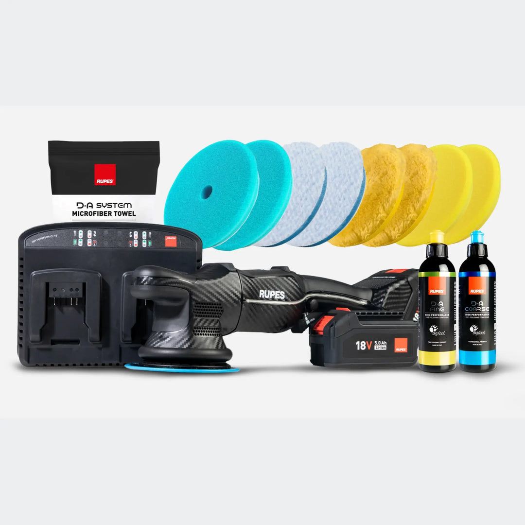 RUPES HLR15 Bigfoot iBrid Polisher Kit 5" - AutoRenu 